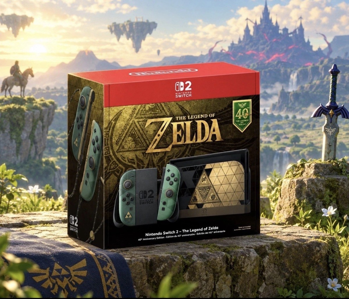 Nintendo Switch 2 Zelda collector edition details